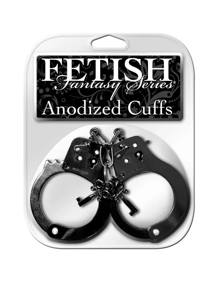 FF Black Anodized Cuffs Pipedream Anal