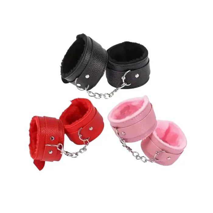 Get On Top Adult Shop Novelty Fluffy Handcuffs Vibrators