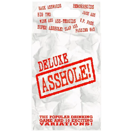 Kheper games Games Deluxe ASSHOLE Card Game