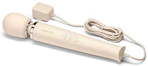 Le Wand Female Sex Toys Le Wand Powerful PlugIn Vibrating Massager Cream