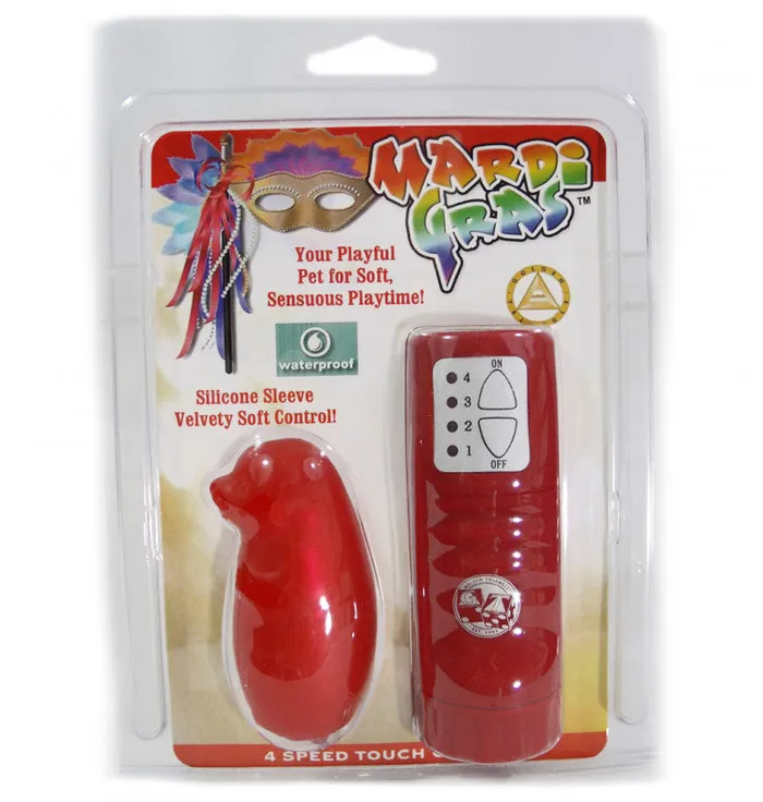 Mardi Gras Bear Golden Triangle Vibrators