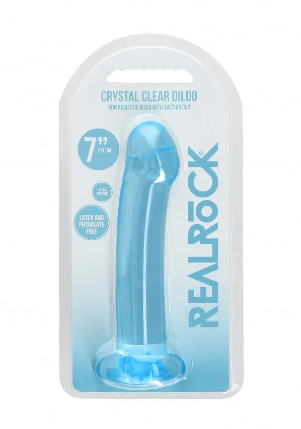 Non Realistic Dildo With Suction Cup 67 17cm REALROCK Female Sex Toys