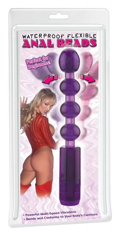 Pipedream Anal Flexible Anal Beads Purple