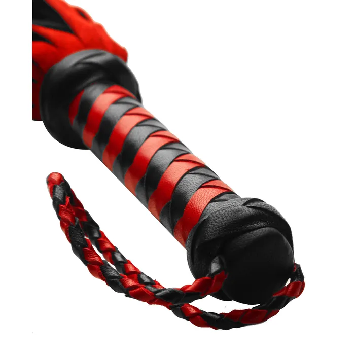 Strict Leather Vibrators | Short Suede Flogger