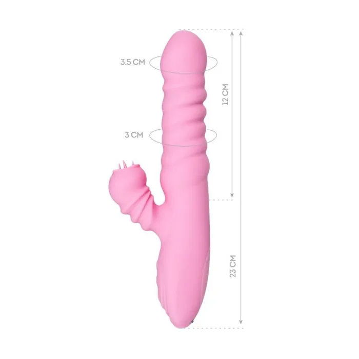 Vibrators | JOS JOS Lixy Heating and Rotating Petal Tickler