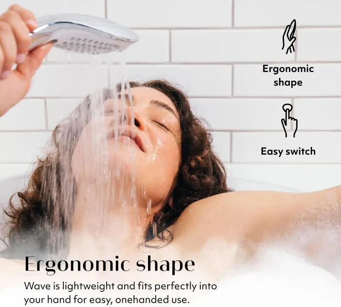 Womanizer Female Sex Toys | Womanizer Wave Clitoral Stimulation Shower Head Chrome