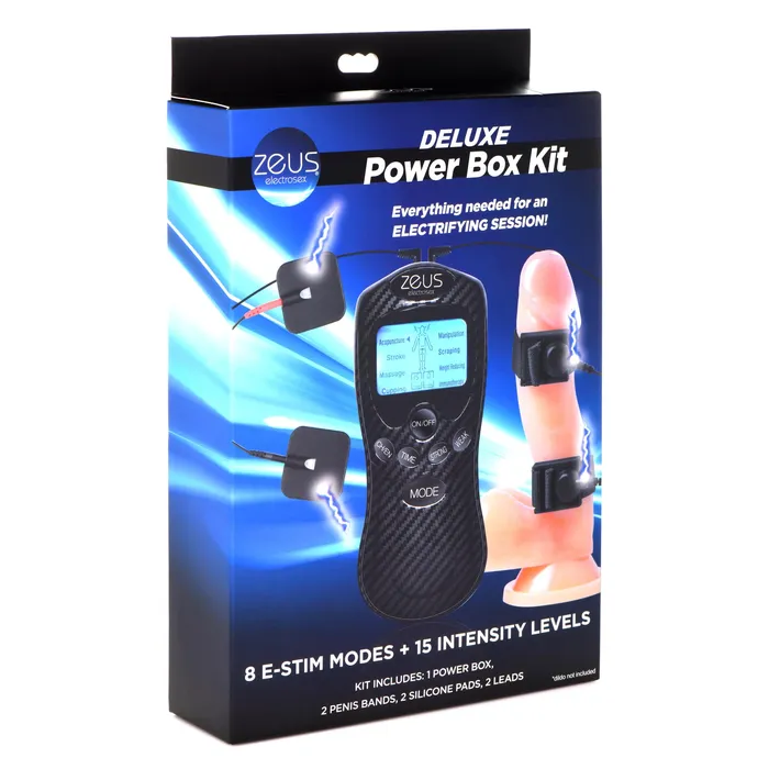 Zeus Electrosex Vibrators | Deluxe Power E-Stim Box Kit