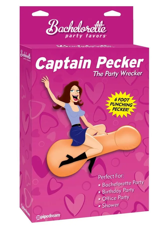 Bachelorette Party Favors Male Sex Toys | Bachelorette Party Favors Captain Pecker The Inflatable Party Pecker