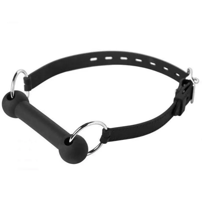 Dildos Mr Ed Lockable Silicone Horse Bit Gag Master Series