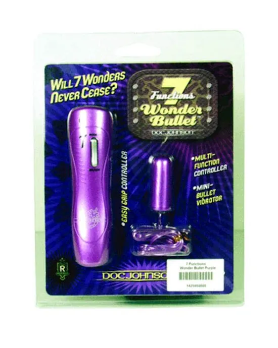 Doc Johnson Vibrators | Wonder Bullet Purple