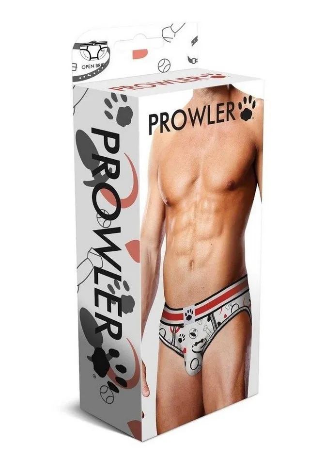 Female Sex Toys | Prowler Prowler Puppie Print Open Brief