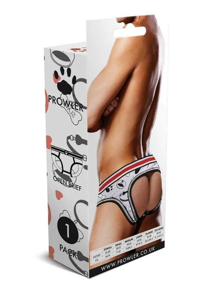 Female Sex Toys | Prowler Prowler Puppie Print Open Brief