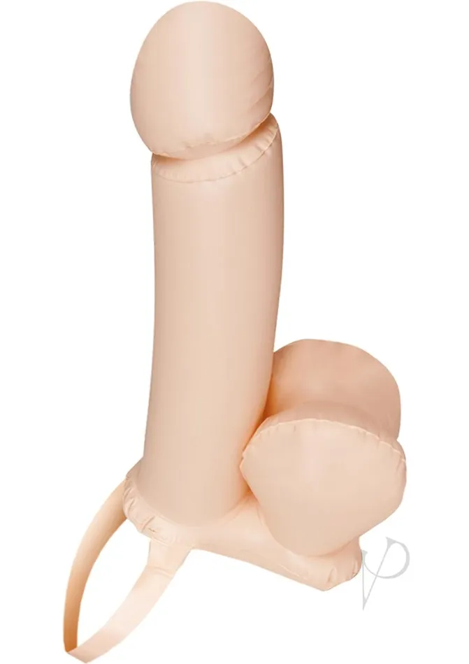 Get It On Inflatable StrapOn Penis Nasstoys Female Sex Toys