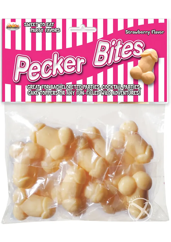 Hott Products Vibrators | Pecker Bites Strawberry