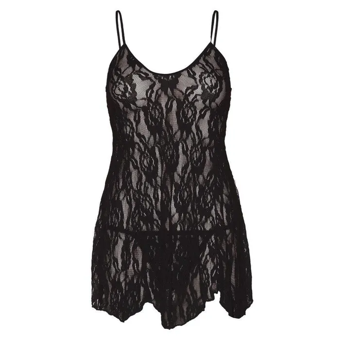 Leg Avenue Black Lace Flair Chemise | Leg Avenue Lingerie Anal