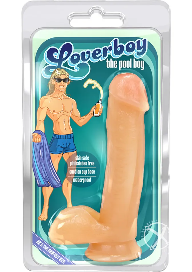 Loverboy Female Sex Toys | Loverboy The Pool Boy Dildo with Balls