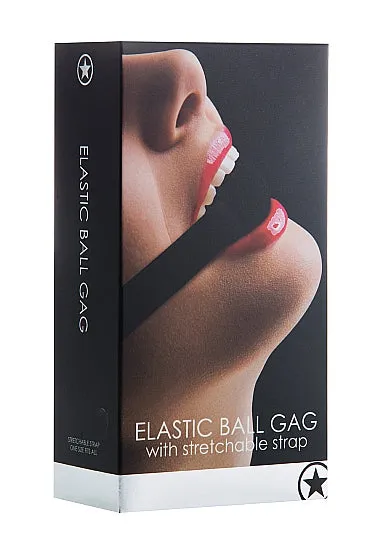 Shots Ouch! Male Sex Toys | Elastic Ball Gag