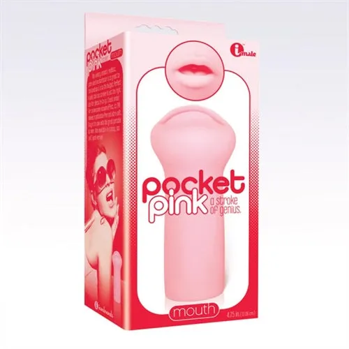 Vibrators Icon Brands Pocket Pink Mouth