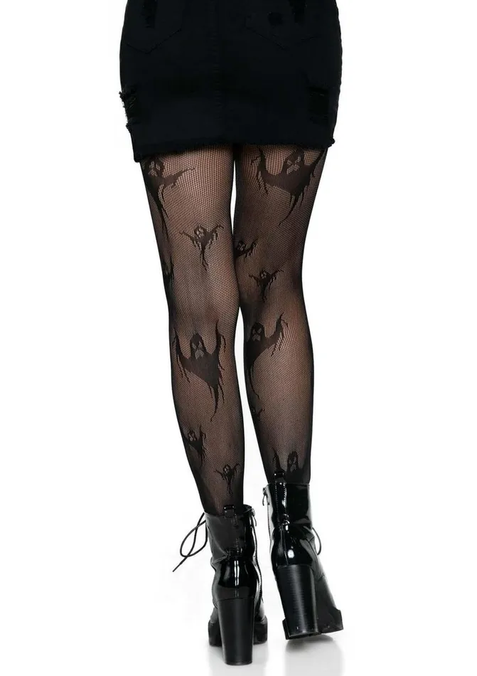 Vibrators | Leg Avenue Leg Avenue Spooky Ghost Fishnet Tights