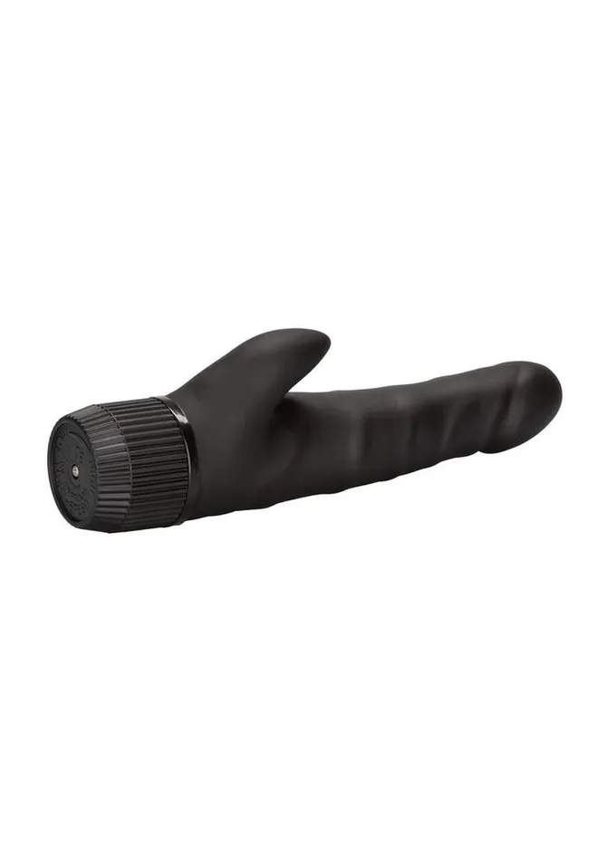 Vibrators | Playful Dongs Black Velvet Clit Arouser Realistic Vibrator