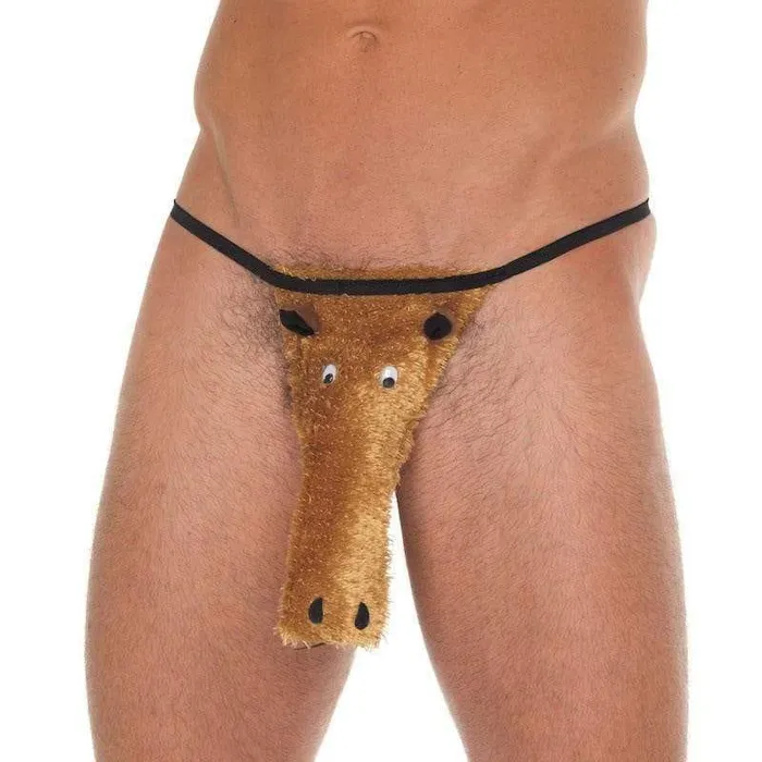 Vibrators Rimba Brown Horse Novelty GString