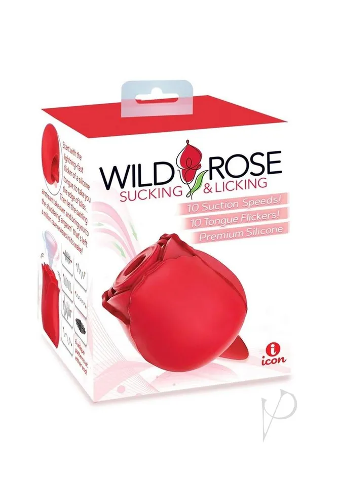 Vibrators Wild Rose And Tongue Icon Brands Inc