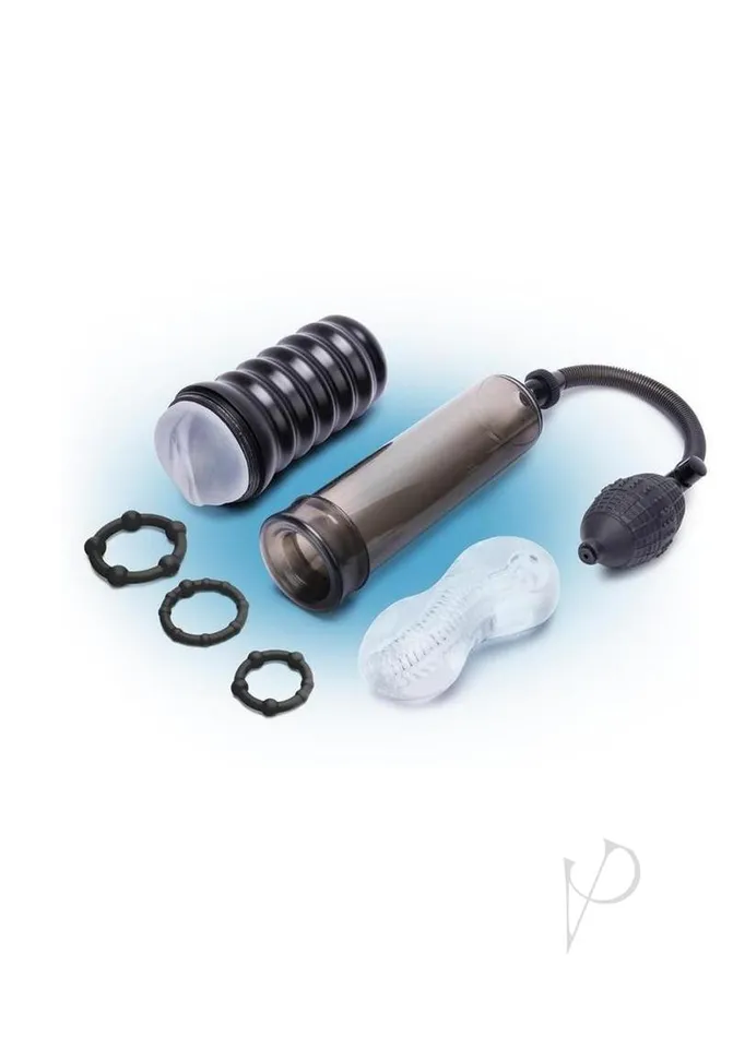 Xgen, Llc. Zolo Pump And Pleasure Set | Male Sex Toys