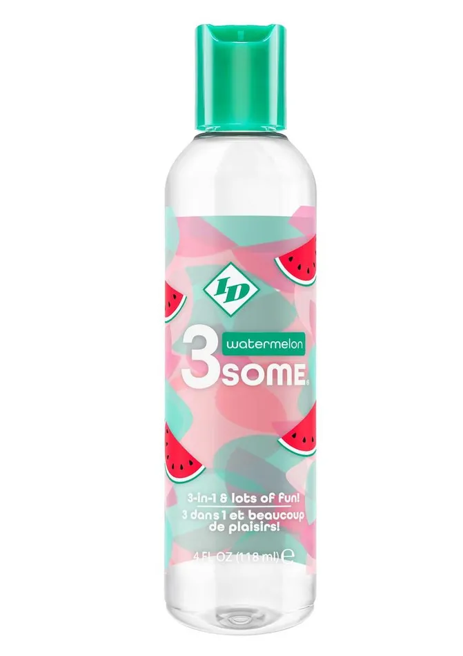 3 Some Vibrators Id 3 Some 3In1 Multi Use Flavored Lubricant Watermelon