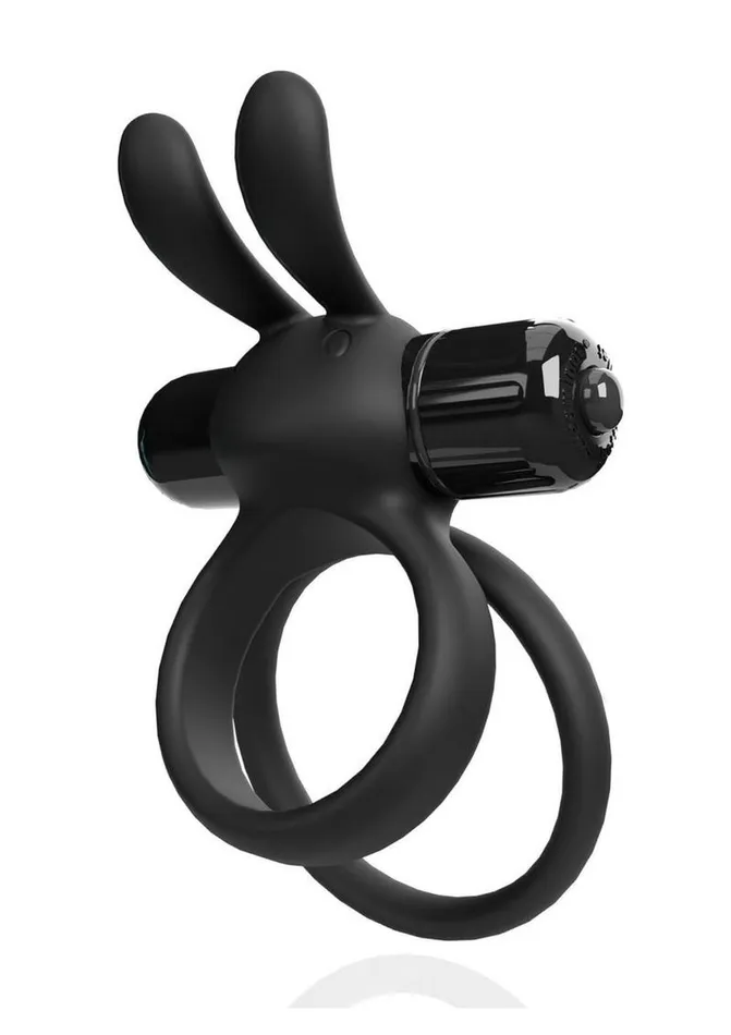 4t Ohare XL Rechargeable Silicone Rabbit Vibrating Cock Ring Screaming O Male Sex Toys