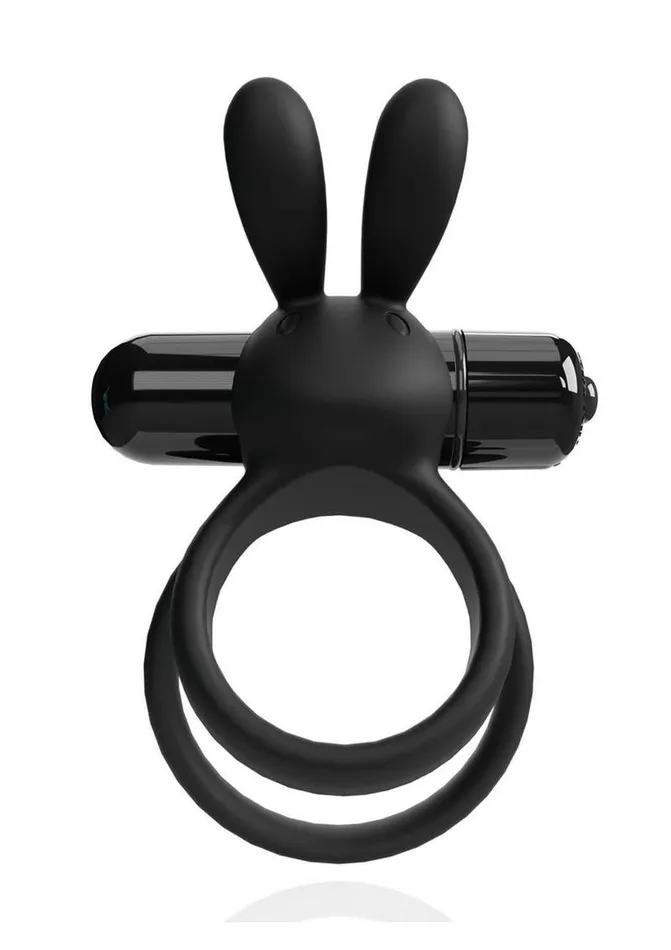 4t Ohare XL Rechargeable Silicone Rabbit Vibrating Cock Ring Screaming O Male Sex Toys