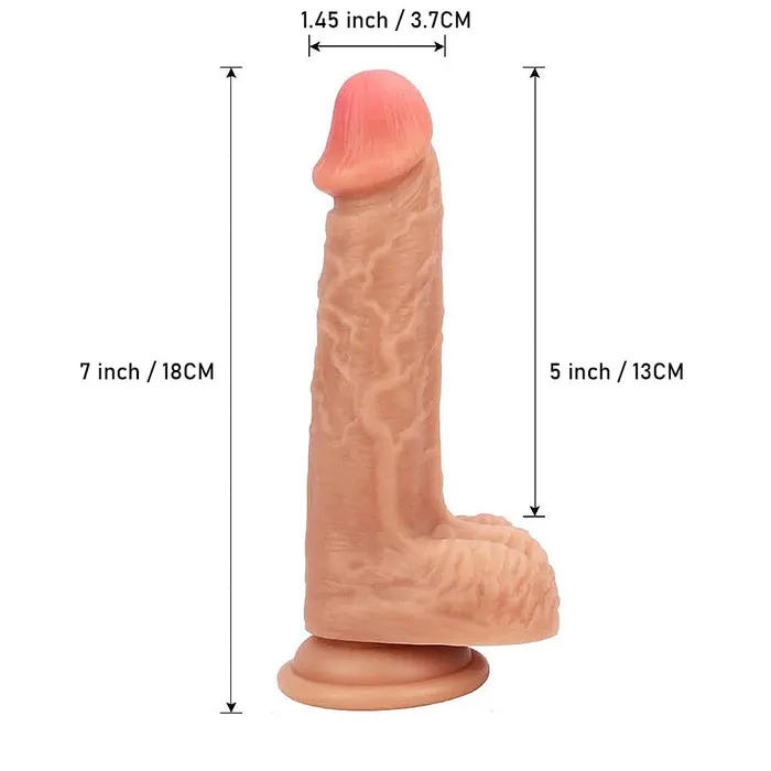 7 Inch Realistic GSpot Dildo for Vaginal Anal Stimulation Sorlove Anal