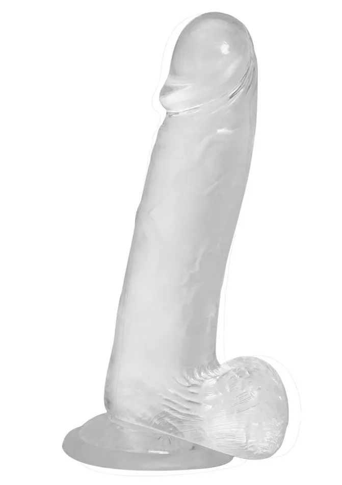 Addiction Crystal Addiction Dildo with Balls Dildos