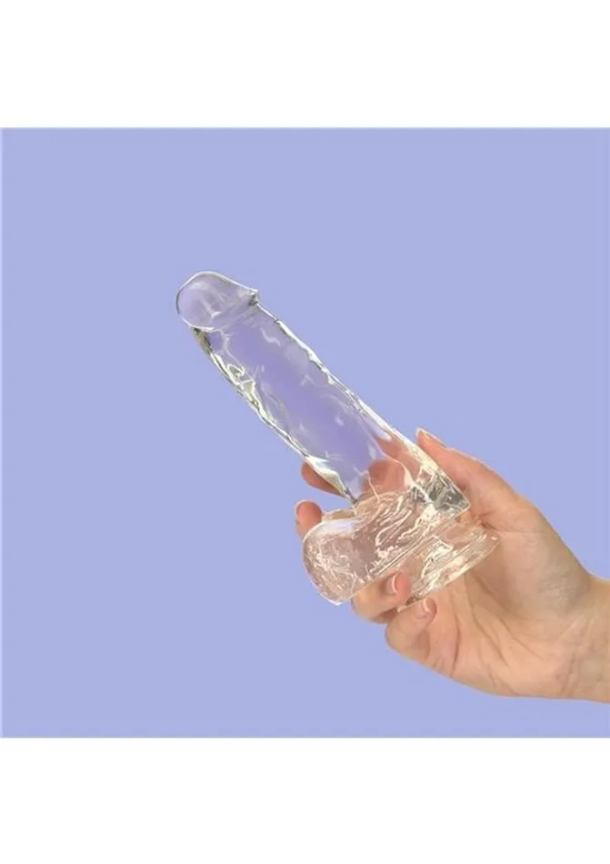 Addiction Crystal Addiction Dildo with Balls Dildos