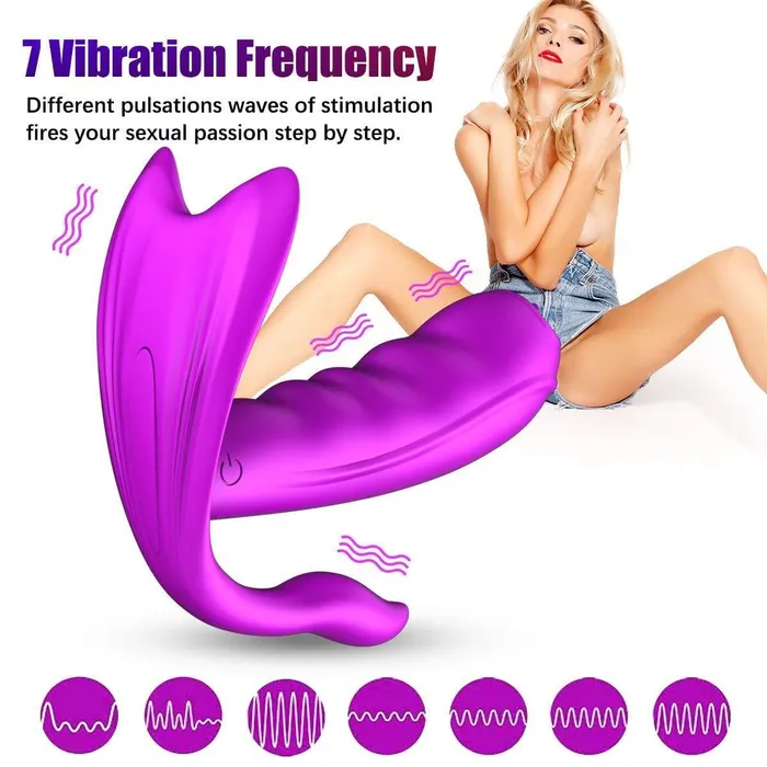 ADLTOYFUN Couples Remote Control Butterfly Sex Toy