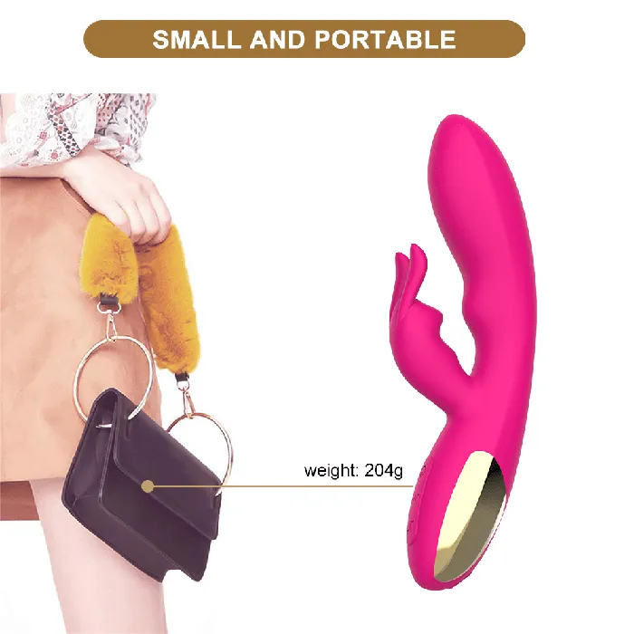 ADLTOYFUN Female Sex Toys Crazy Rabbit Vibrator