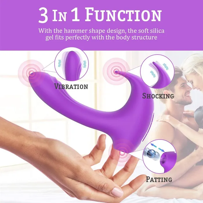 ADLTOYFUN HAMMER Sucking Vibrator Vibrators