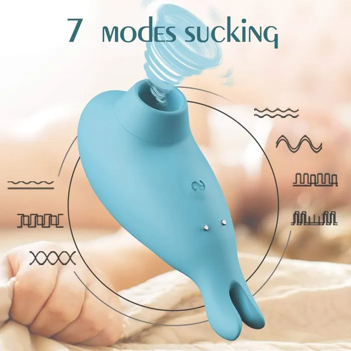 ADLTOYFUN Vibrators Blue Cute Clitoral Vibrator