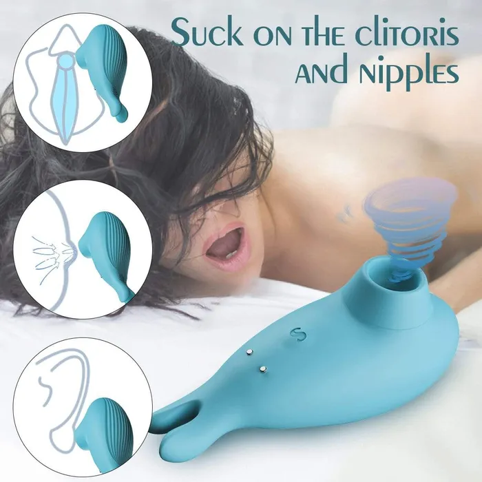 ADLTOYFUN Vibrators Blue Cute Clitoral Vibrator