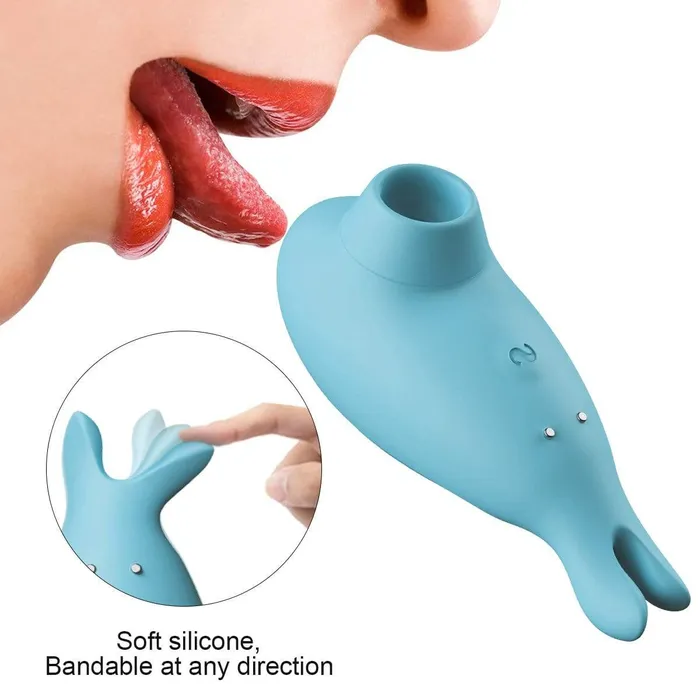 ADLTOYFUN Vibrators Blue Cute Clitoral Vibrator