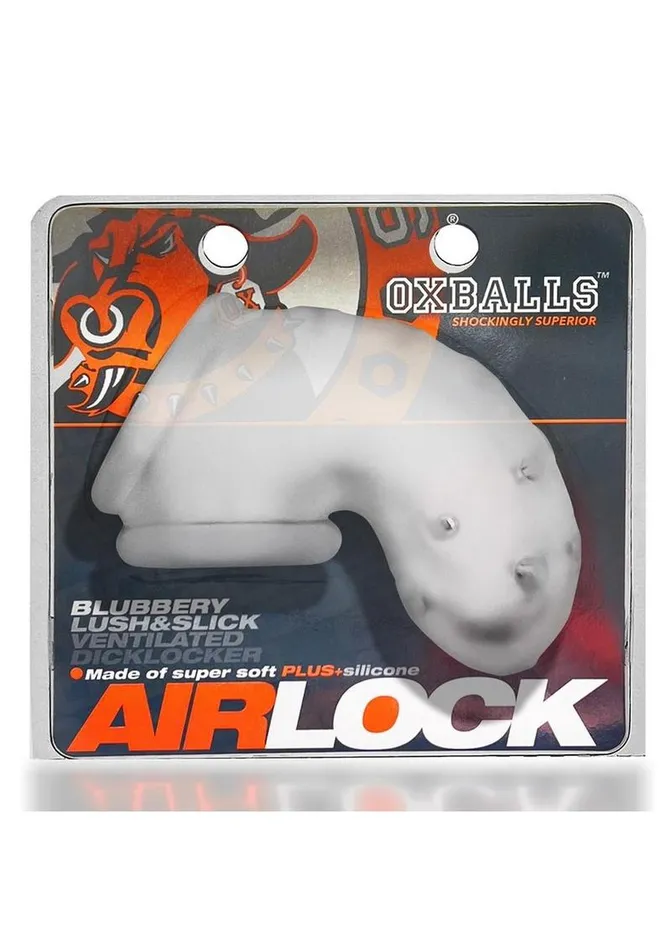 Airlock AirLite Vented Silicone Chastity Oxballs Male Sex Toys