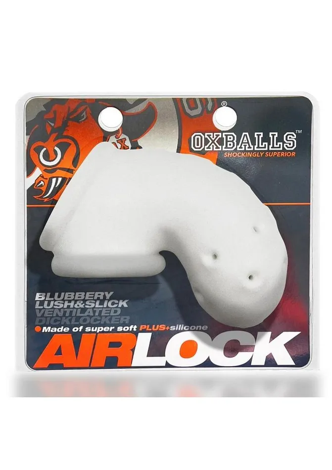 Airlock AirLite Vented Silicone Chastity Oxballs Male Sex Toys