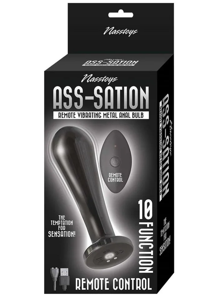 Anal AssSation AssSation Remote Control Vibrating Metal Anal Bulb