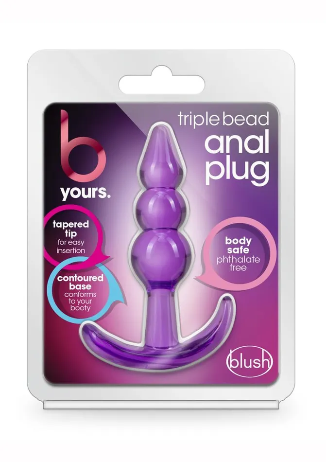 Anal B Yours B Yours Triple Bead Butt Plug