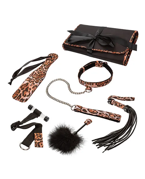 Anal California Exotic Novelties Unleashed Adventure Set Animal Print