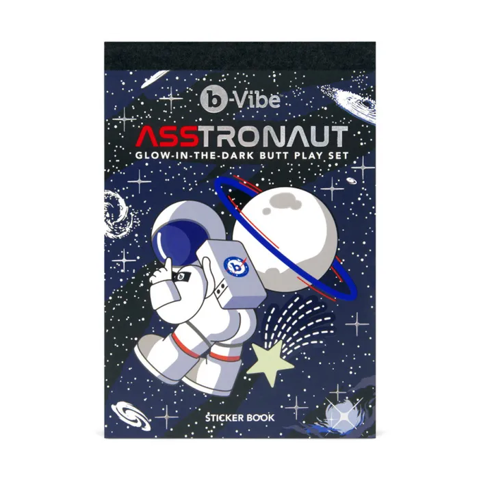 Anal Cotr INC bVibe Asstronaut Butt Play Set Glow In The Dark