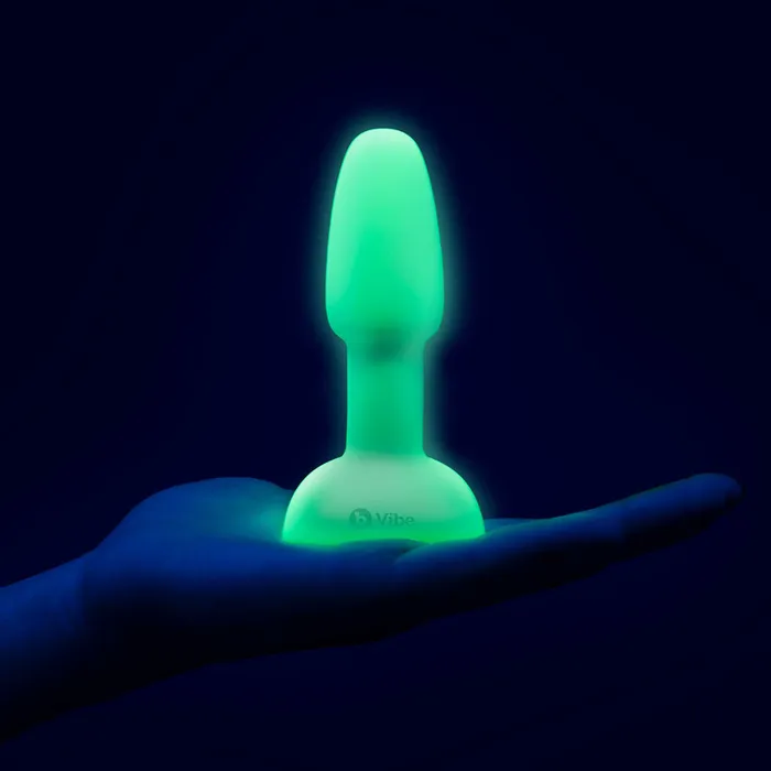 Anal Cotr INC bVibe Asstronaut Butt Play Set Glow In The Dark