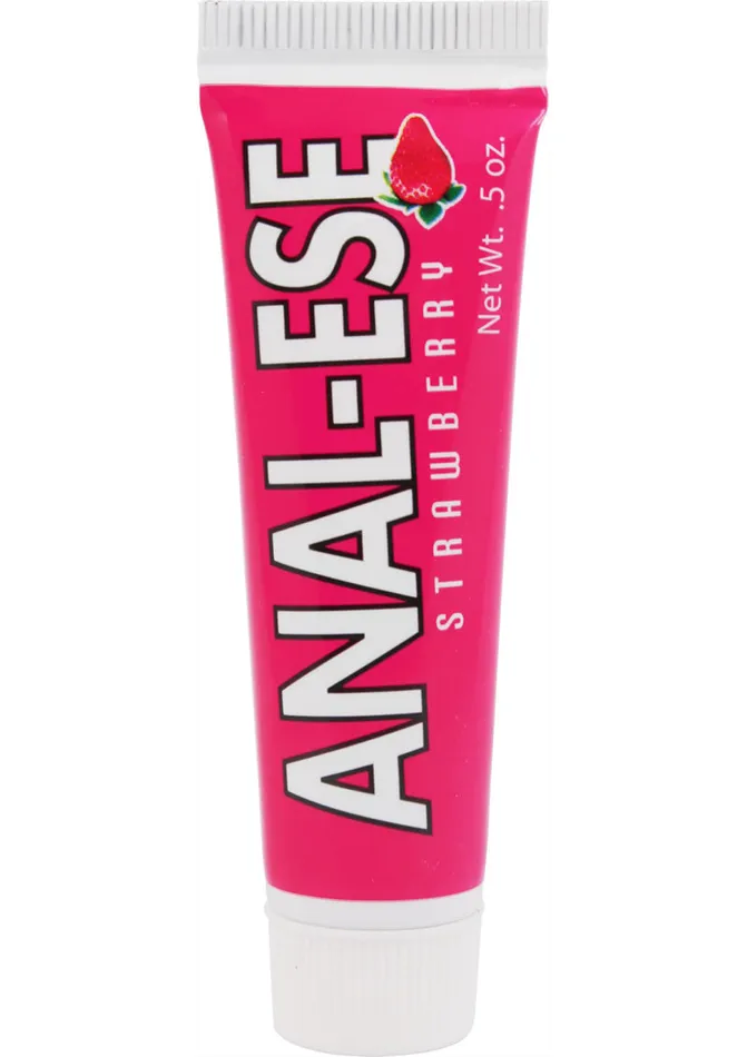 Anal Ese Anal AnalEse Desensitizing Anal Gel 5oz Strawberry Flavor