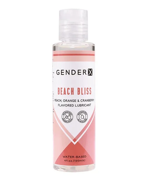 Anal Evolved Novelties INC Gender X Flavored Lube 4 oz Beach Bliss