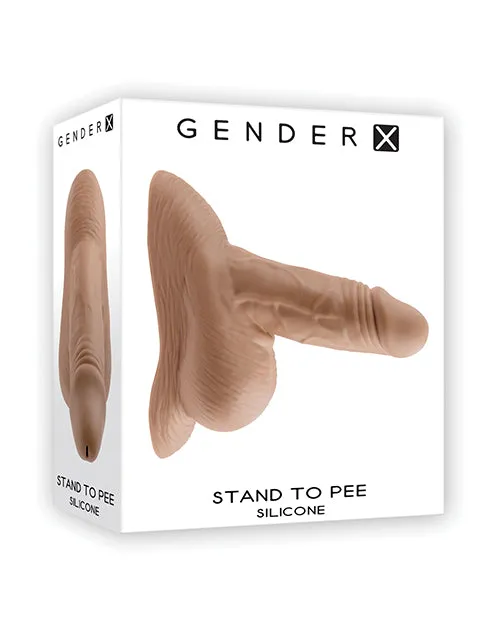 Anal Evolved Novelties INC Gender X Silicone Stand To Pee Medium