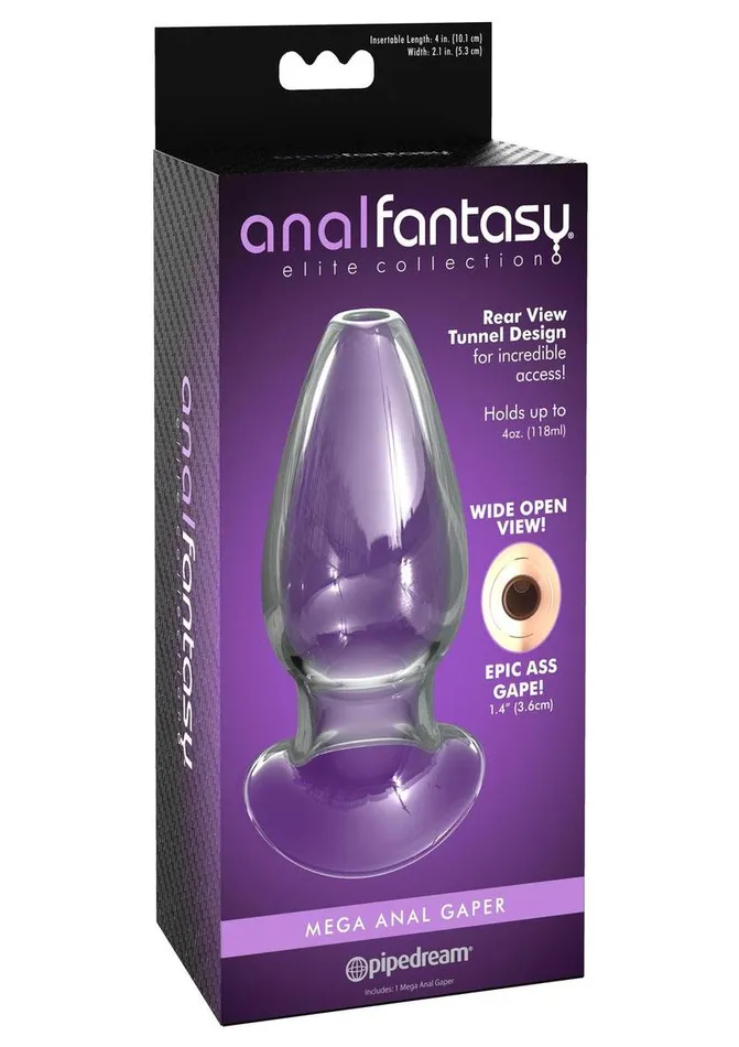 Anal Fantasy Elite Mega Anal Gaper Glass Open Tunnel Anal Fantasy Elite Anal